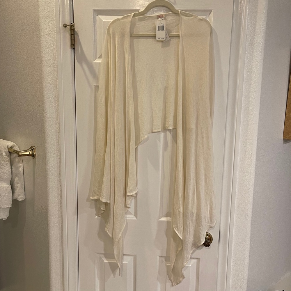 Cream shawl